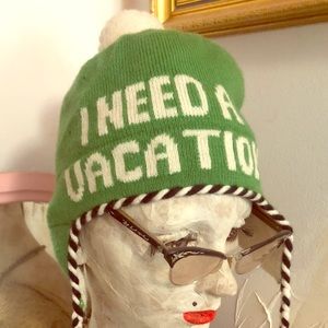 Kate Spade “I Need A Vacation” Hat